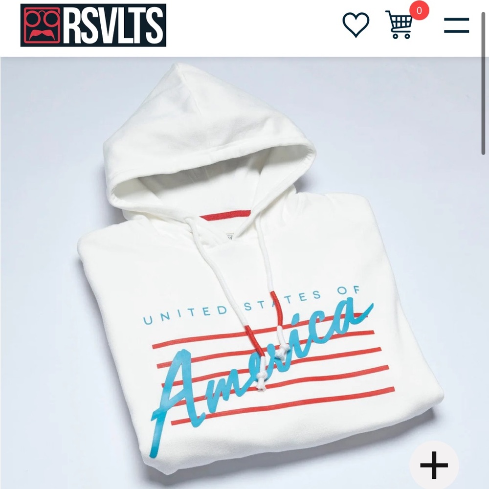 RETRO '96 (BONE WHITE) Sweatshirt
Hoodie RSVLTS “America”